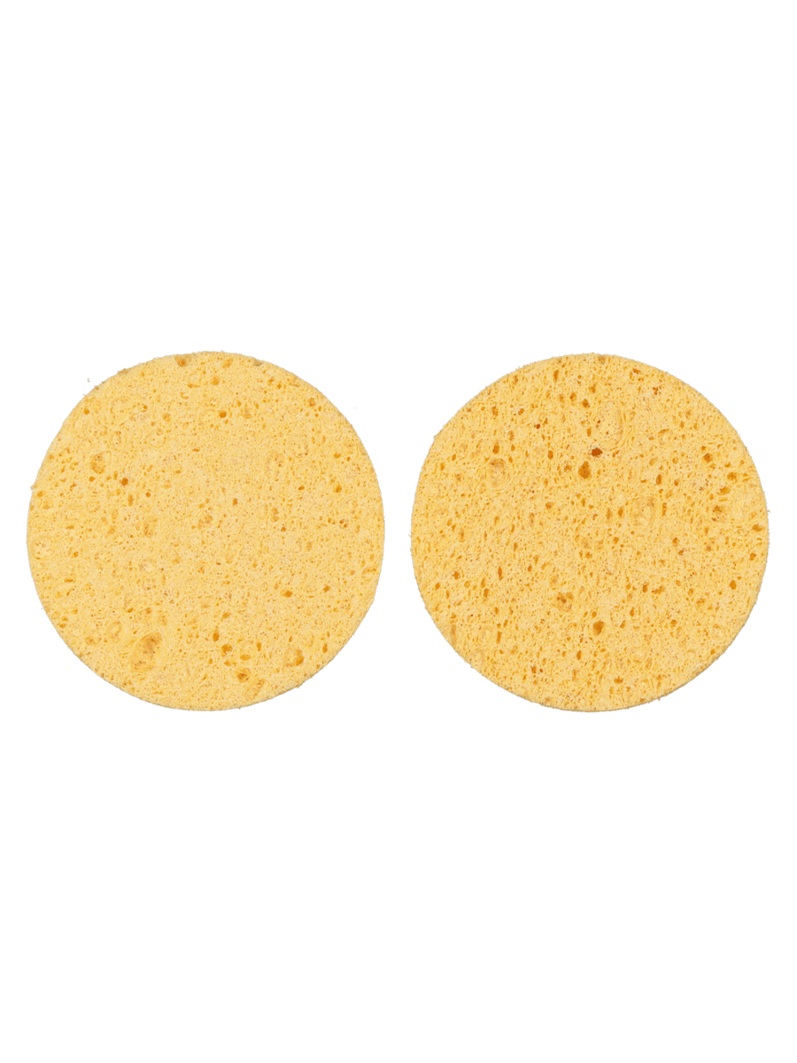 2-piece Facial Sponge Sets