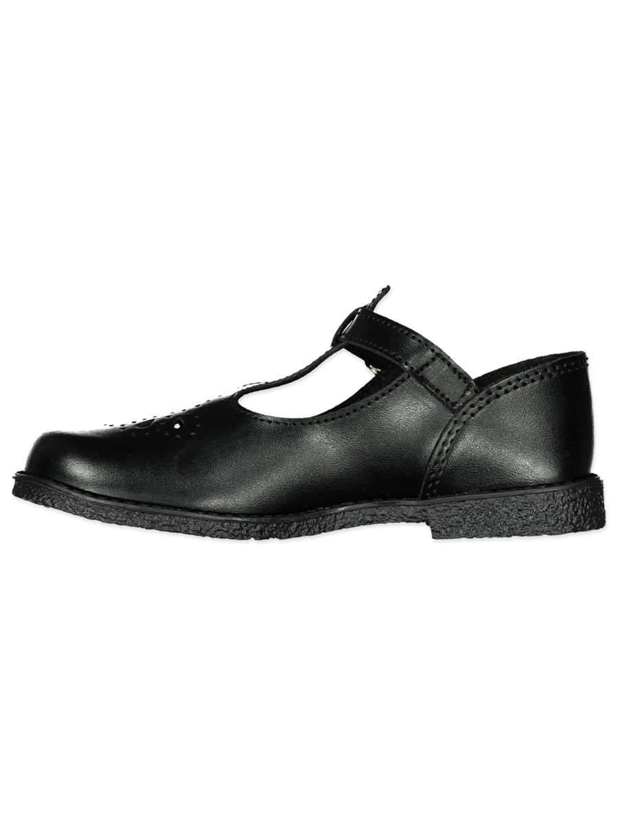 Girls Synthetic School Shoe