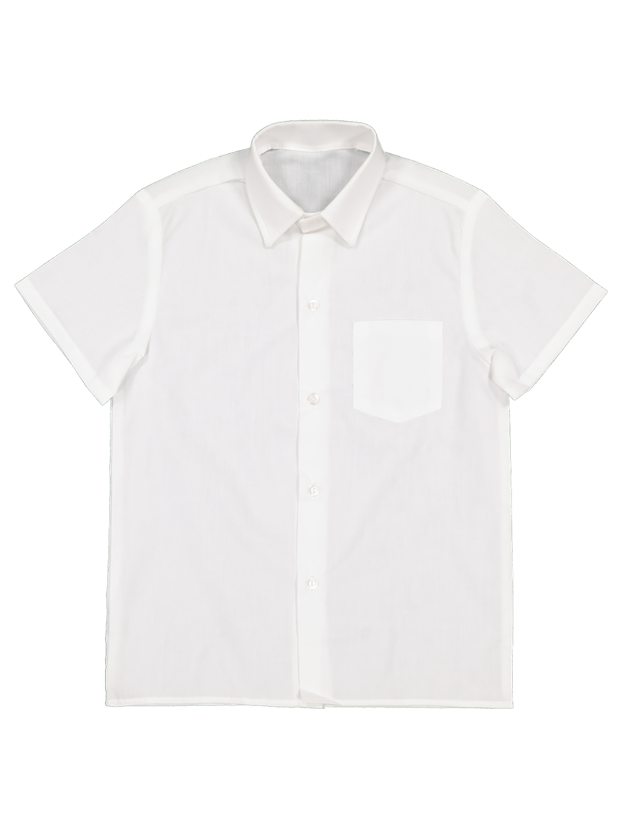 Short Sleeve Primary Raised Collar Shirt