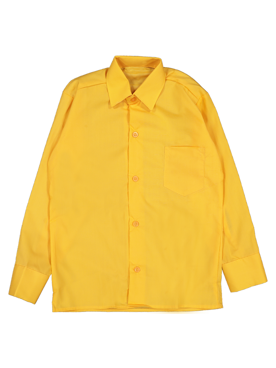 Long Sleeve Primary Raised Collar Shirt