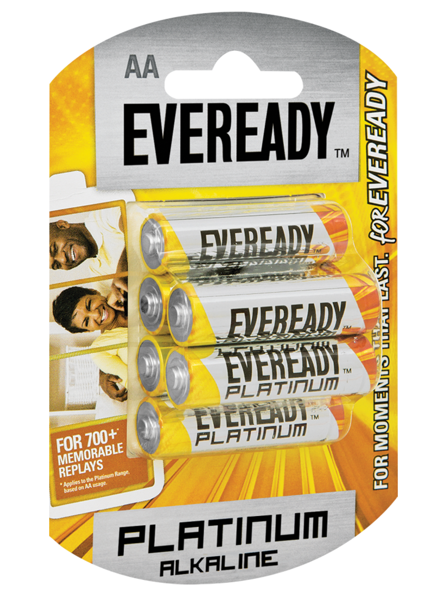 Eveready Alkaline Aa Batteries