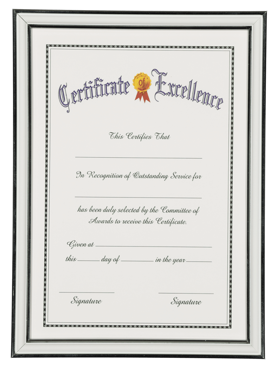 Certificate Photo Frames