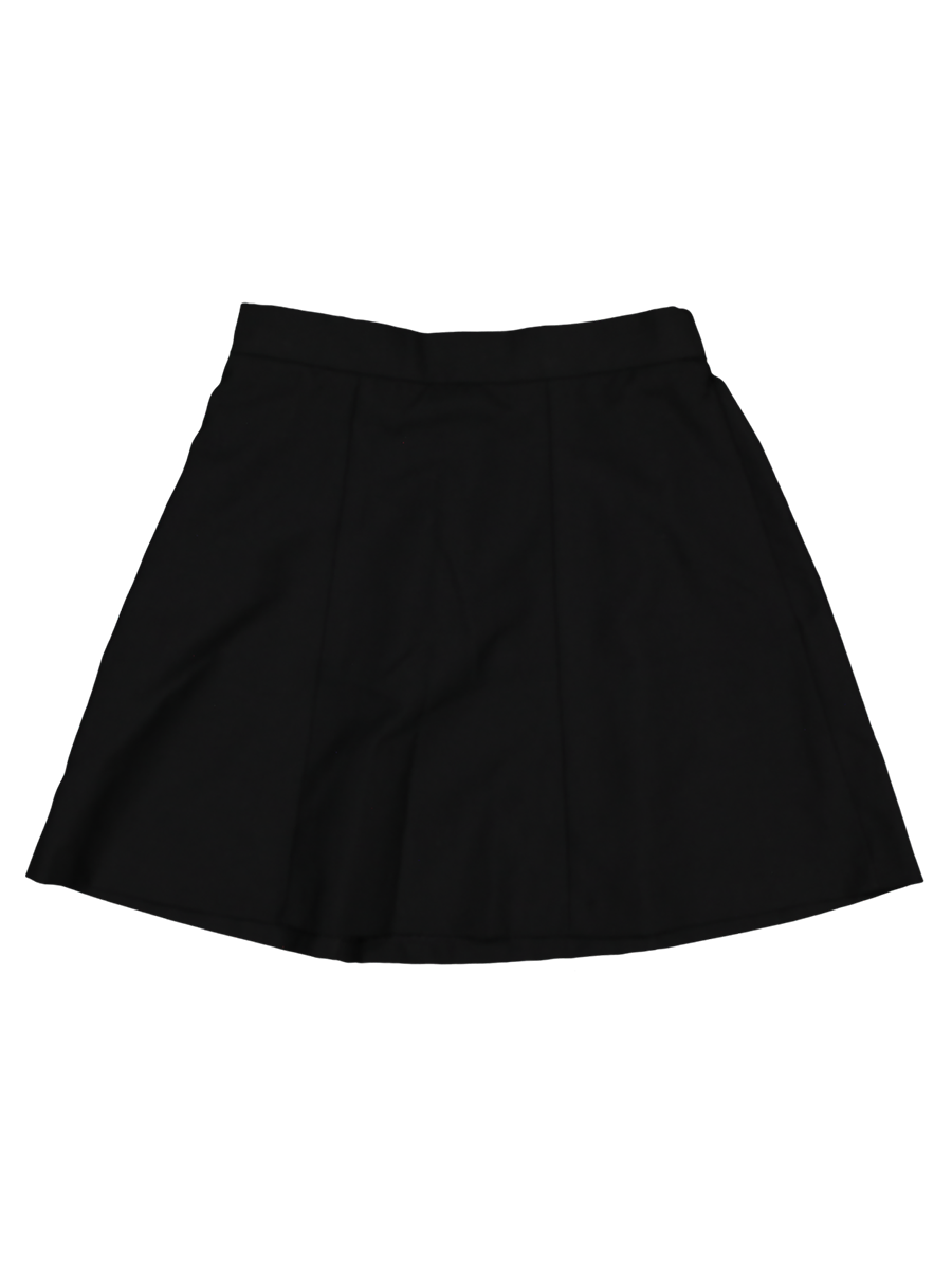 Girls Black School Skirt