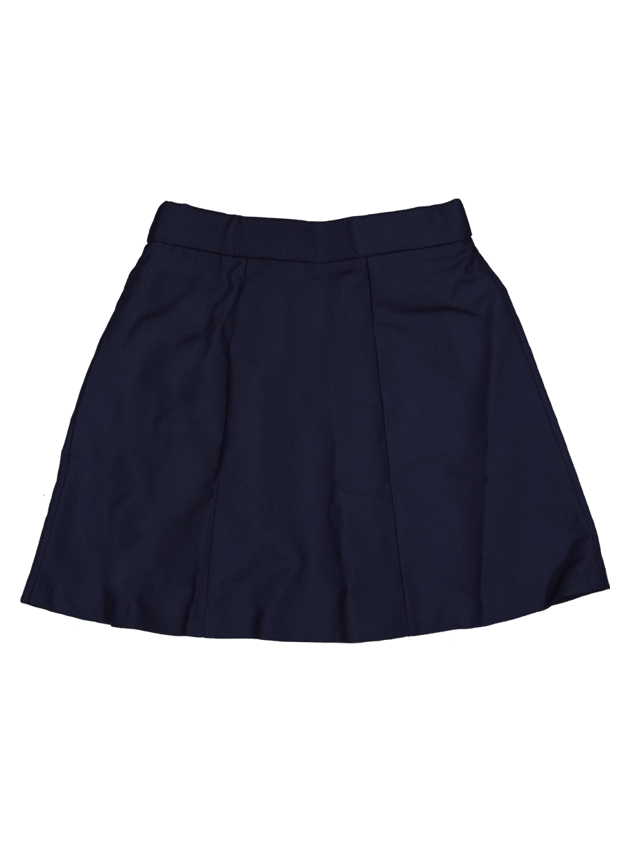 Girls Navy School Skirt