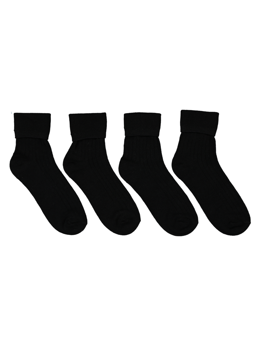 2Pk  Girls Black Anklet