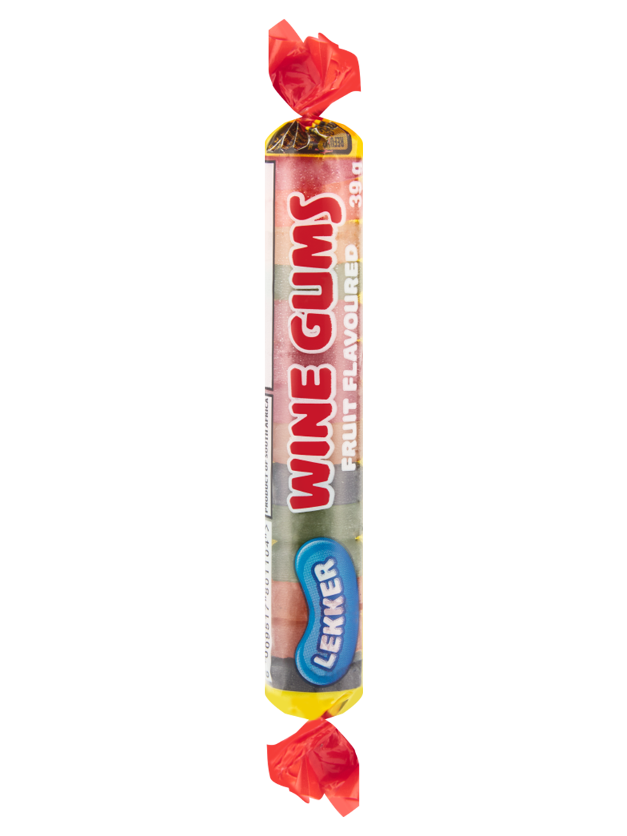 Lekker Wine Gum Rolls