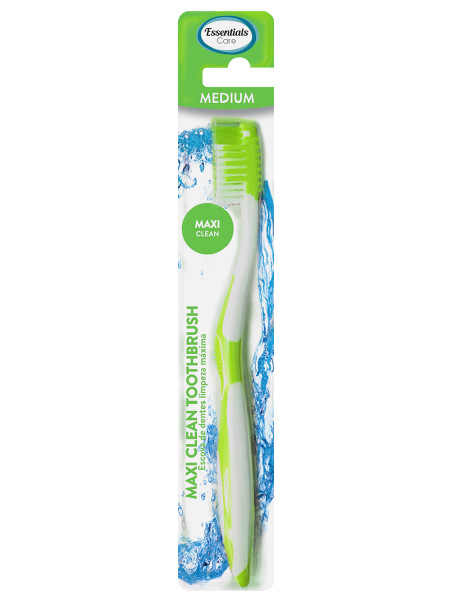 ESSENTIAL CARE TOOTHBRUSH TONGUE CLEANER