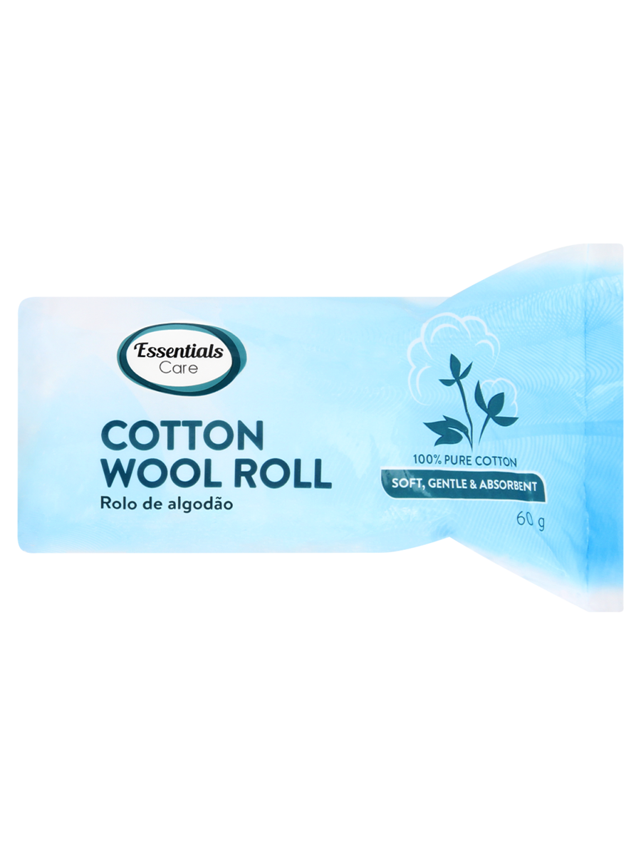 ESSENTIAL CARE COTTON WOOL ROLLS