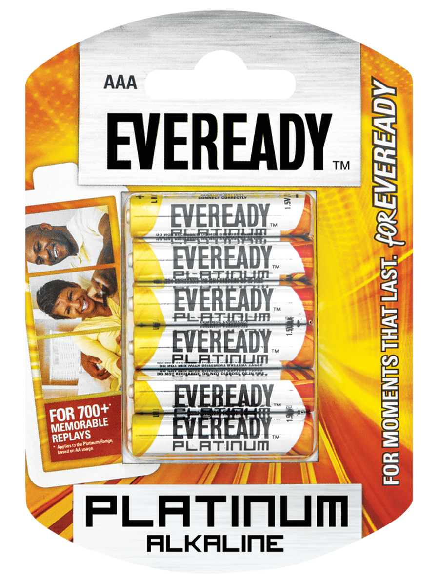 Eveready Alkaline Aaa Batteries