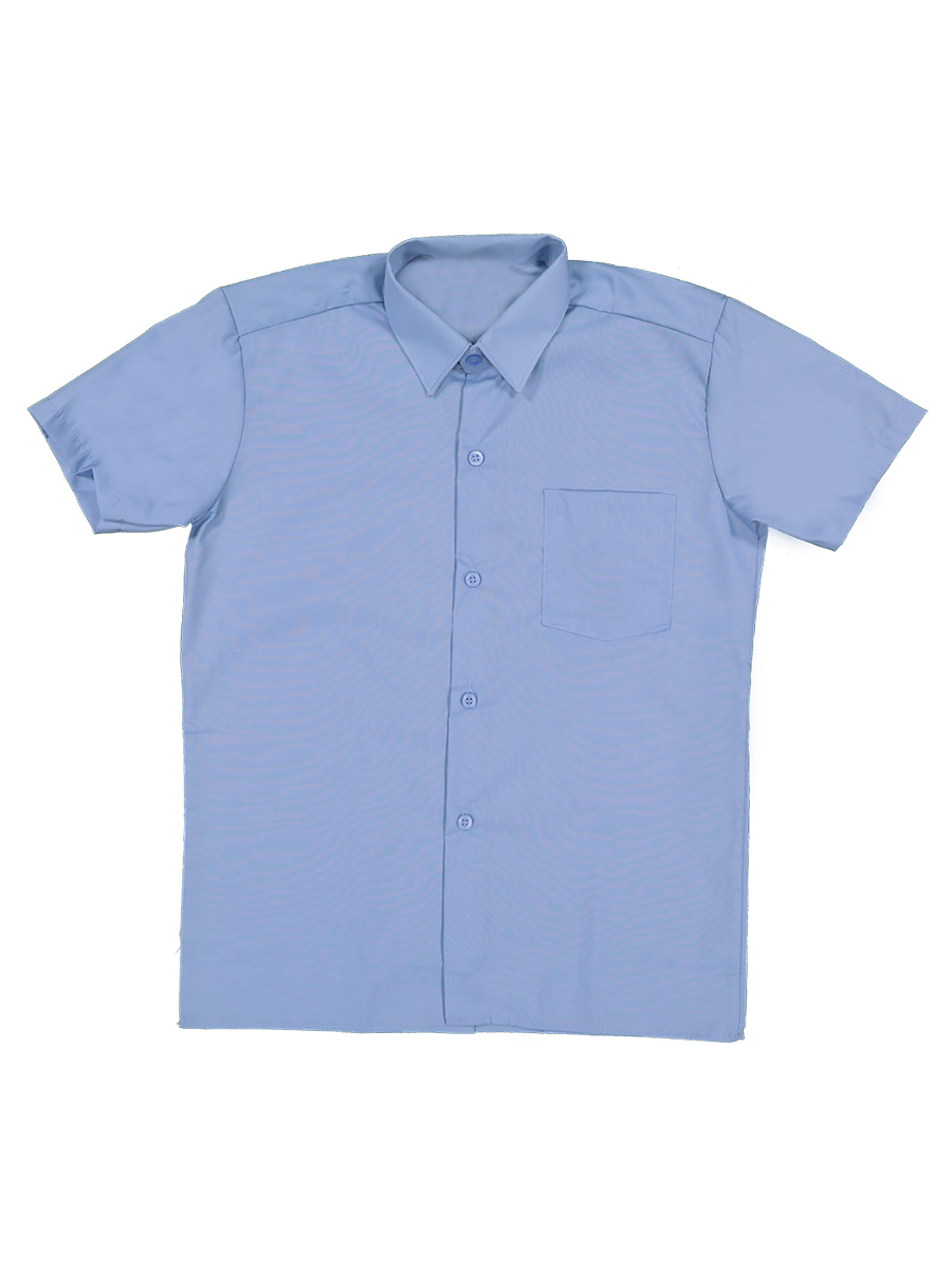 Short Sleeve Primary Raised Collar Shirt