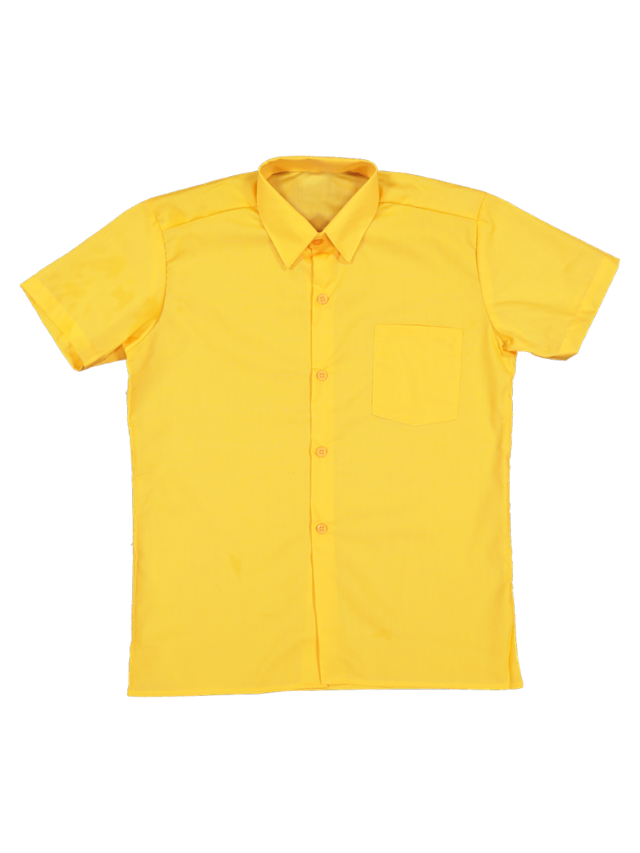 Short Sleeve Primary Raised Collar Shirt