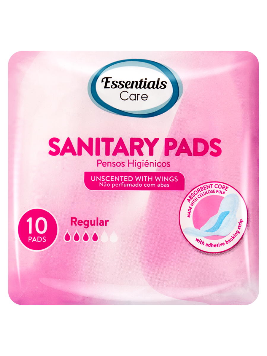 ESSENTIAL CARE THICK SANITARY PADS WITH WINGS