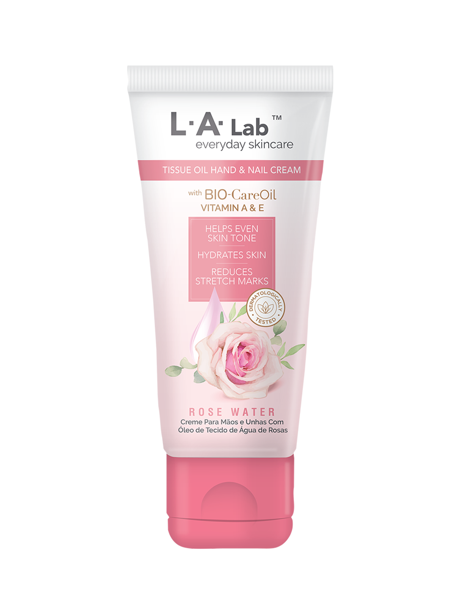 La Lab Tissue Oil Hand And Nail Cream Rose