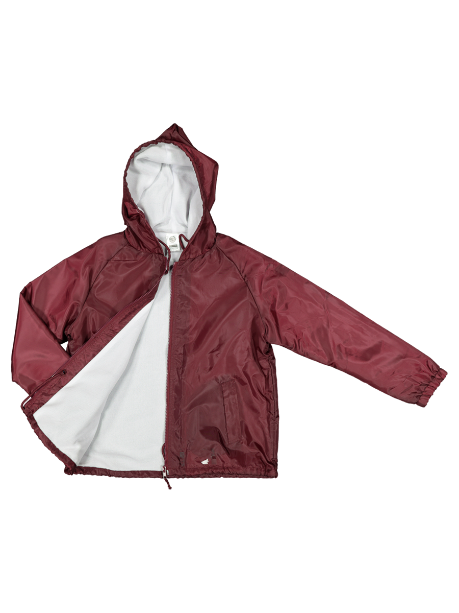 School Rainjacket Maroon