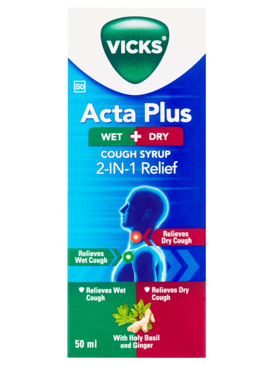 Vicks 2-In-1 Cough Syrup