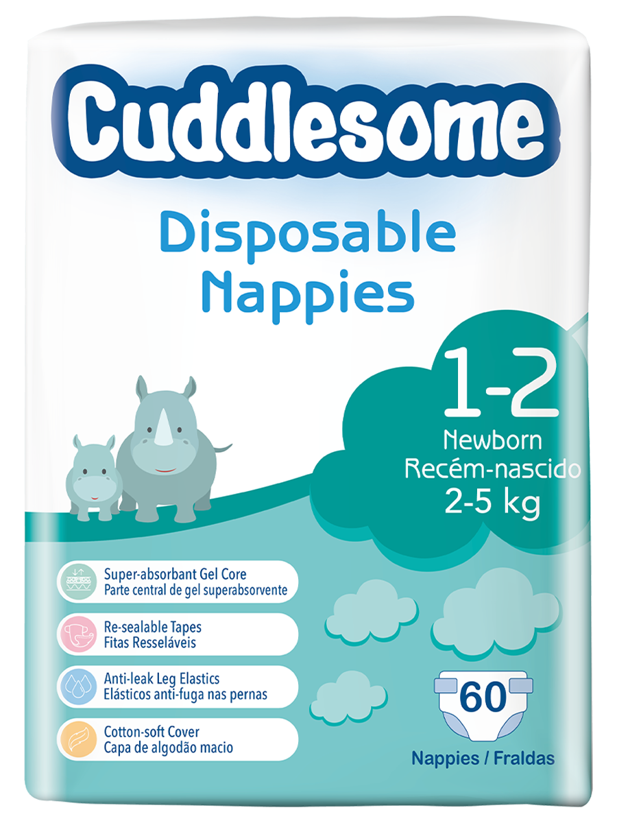 Cuddlesome Value Pack Nappies