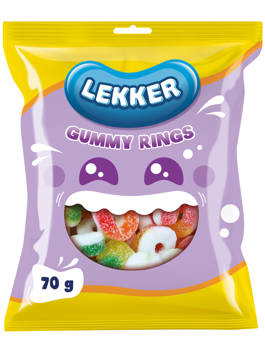 Lekker Gummy Rings