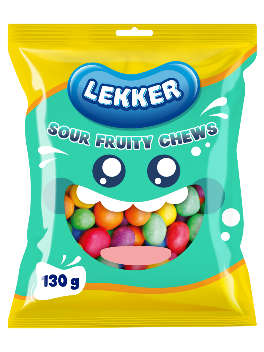 Lekker Sour Fruity Chews