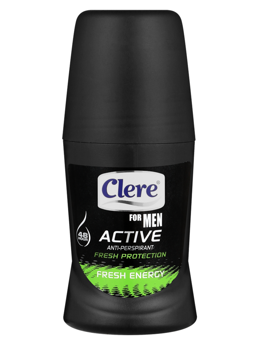 Clere Active For Men Roll On
