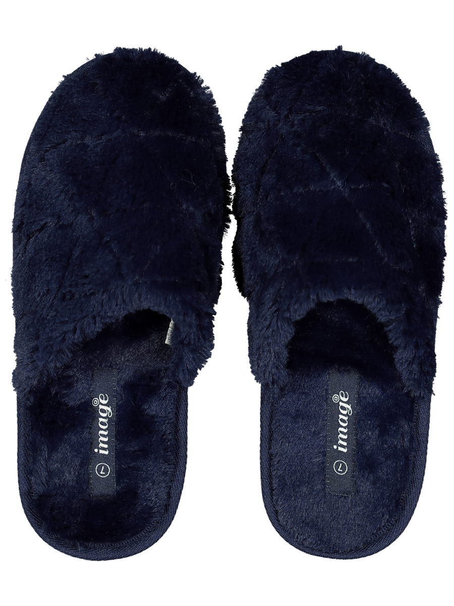 Navy Slippers