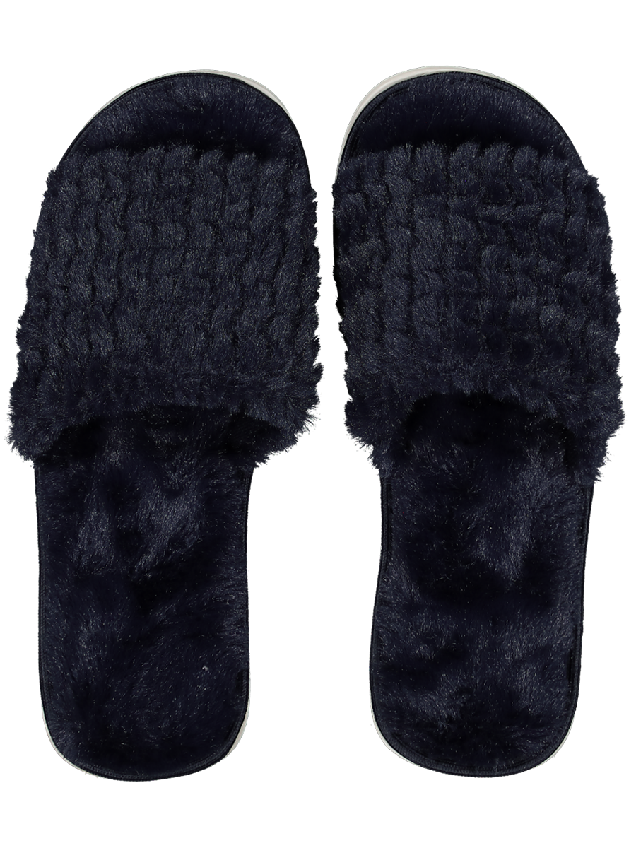 Navy Slippers