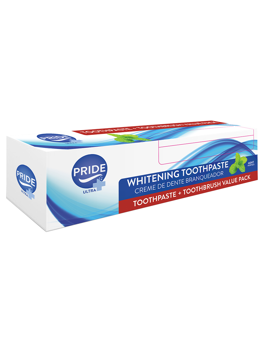 Pride Ultra Plus Toothbrush With Toothpaste Value Pack