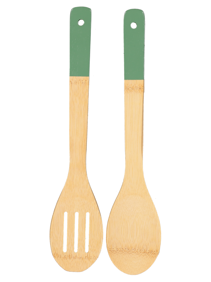 Bamboo Salad Serving Set
