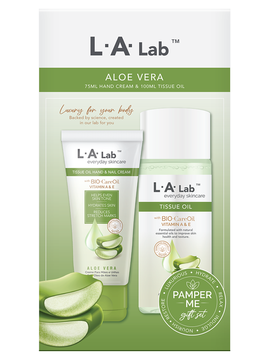 L.A. Lab Tissue Oil With Hand And Nail Cream