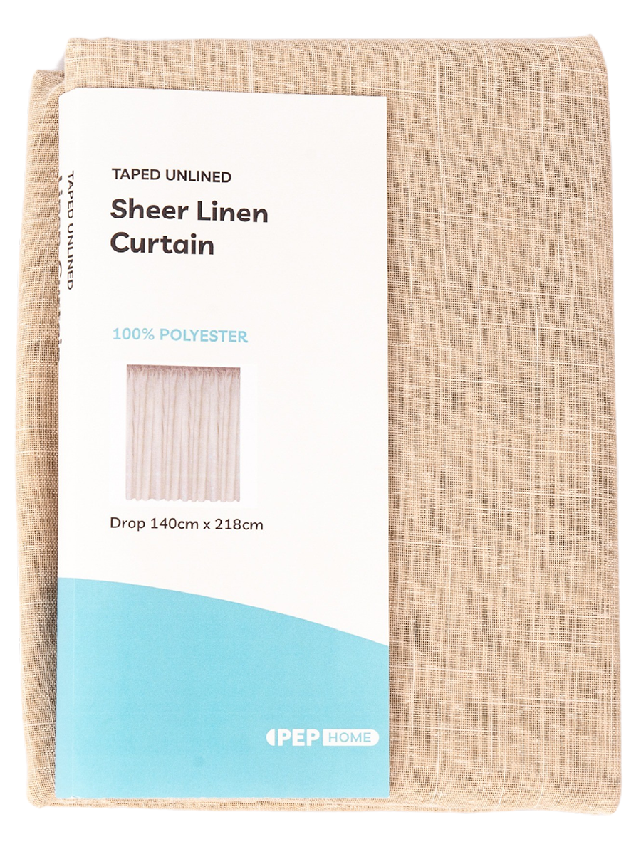 Sheer Linen Curtain