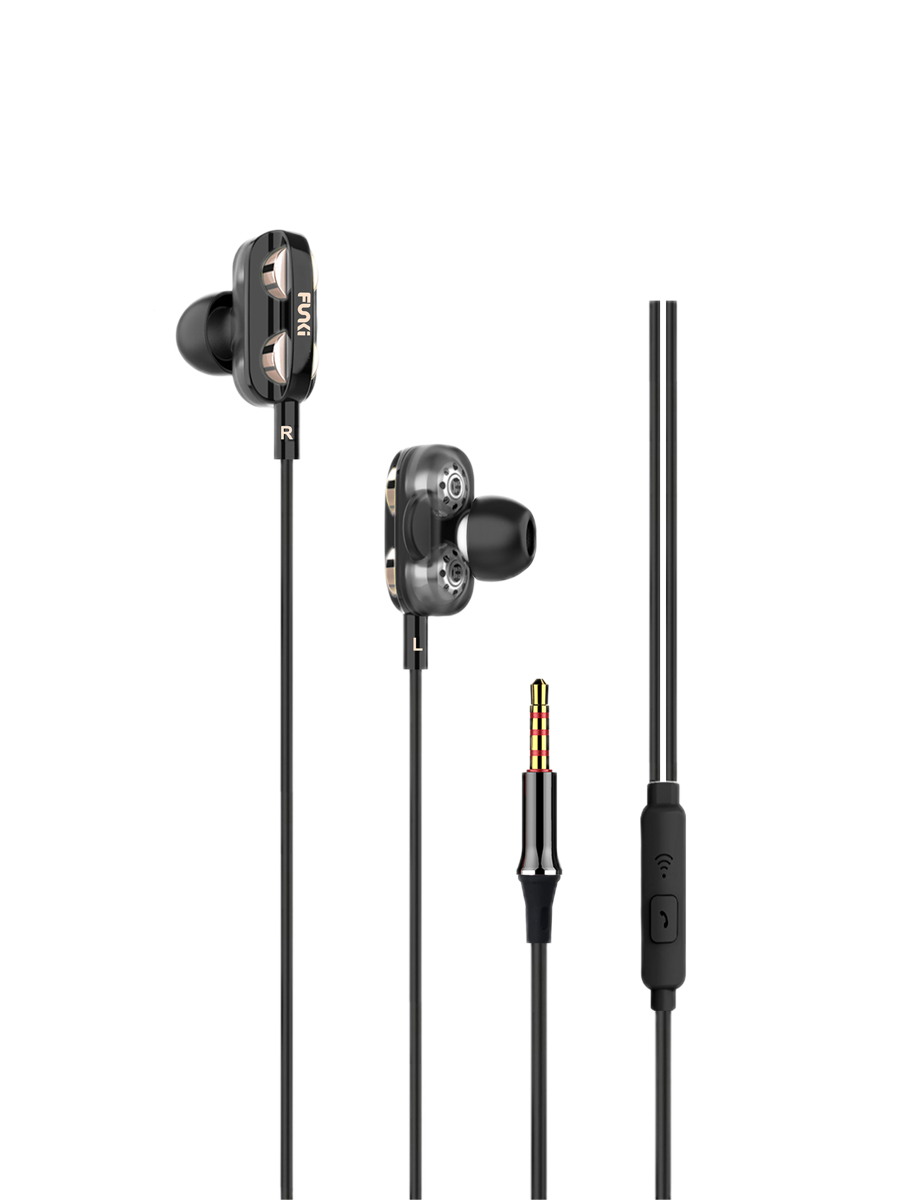 Funki Double Bass Earphones