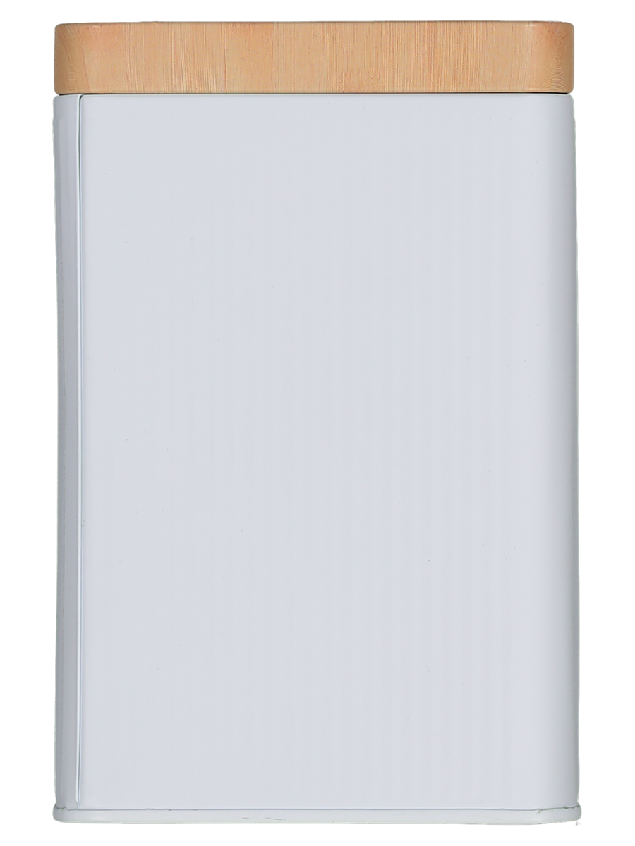 Embossed Rectangular Storage Tin