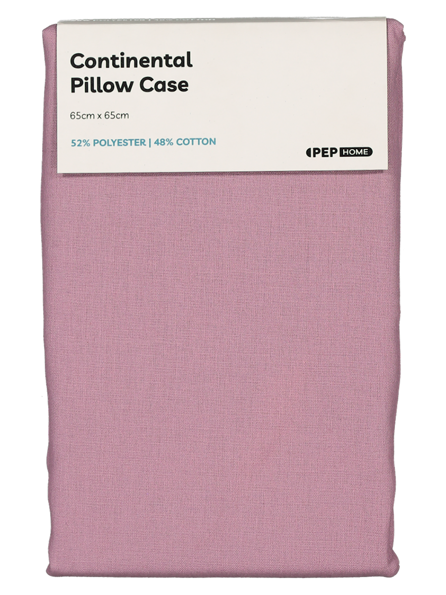 Continental Plum Pillowcase