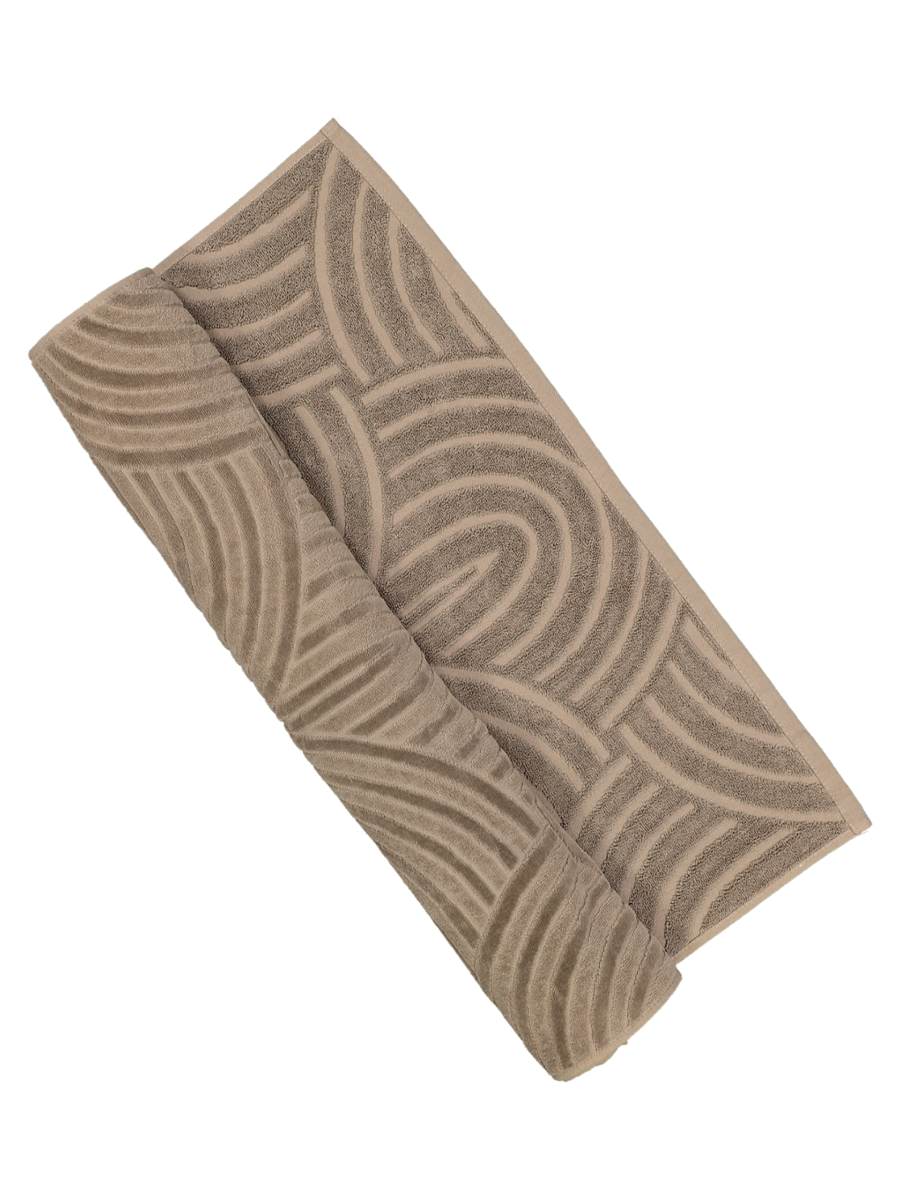 Velour Jacquard Hand Towels