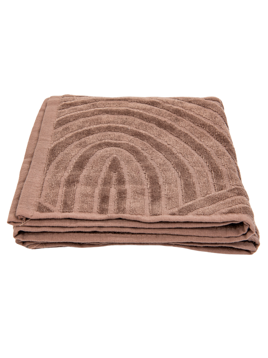 Velour Bath Towel Simply Taupe