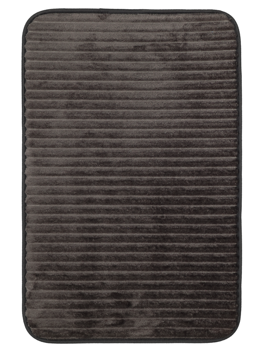 Foam Bath Mat Charcoal