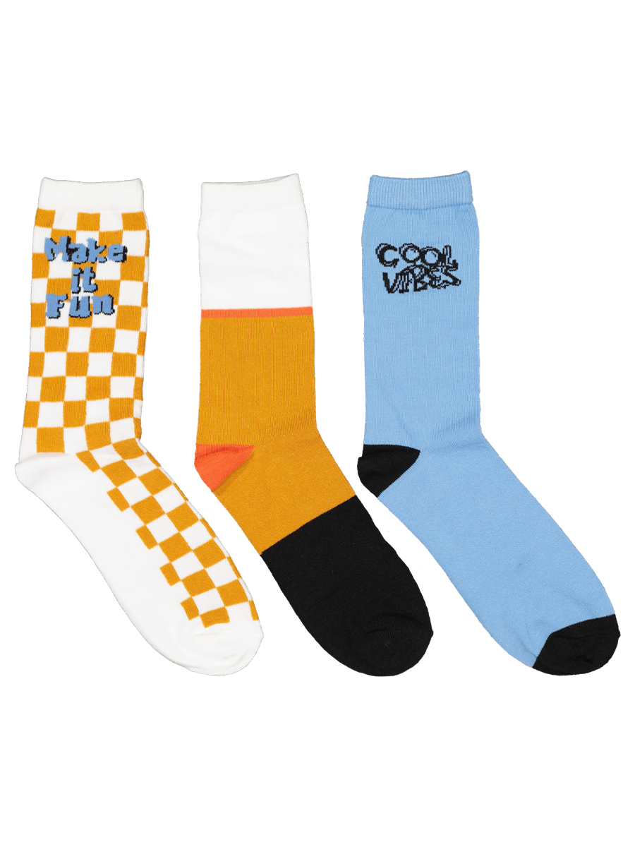 Crew Socks 3 Pack