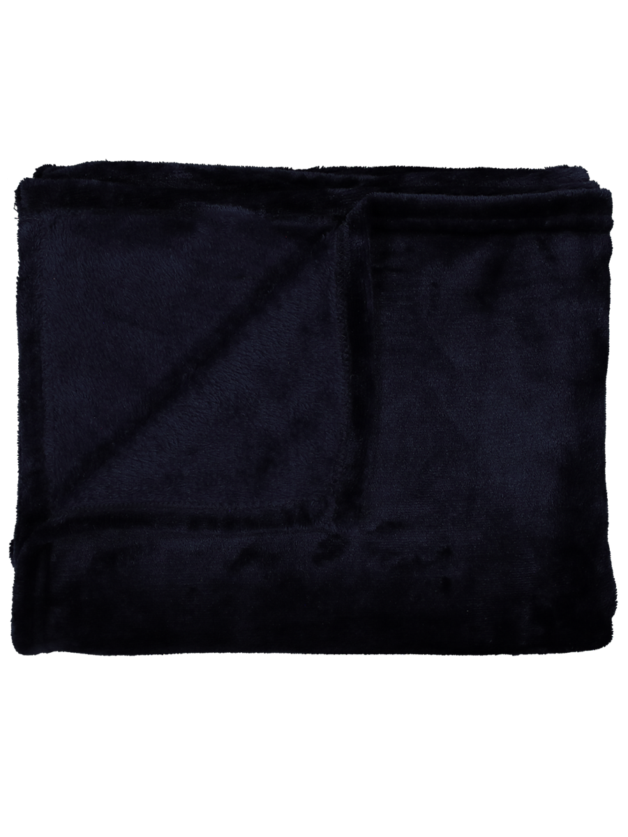 Flannel Fleece Blanket Navy