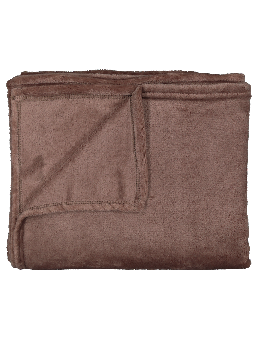 Flannel Fleece Blanket Taupe