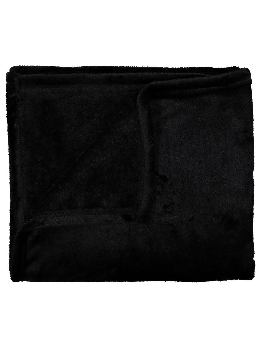 Flannel Fleece Blanket Black
