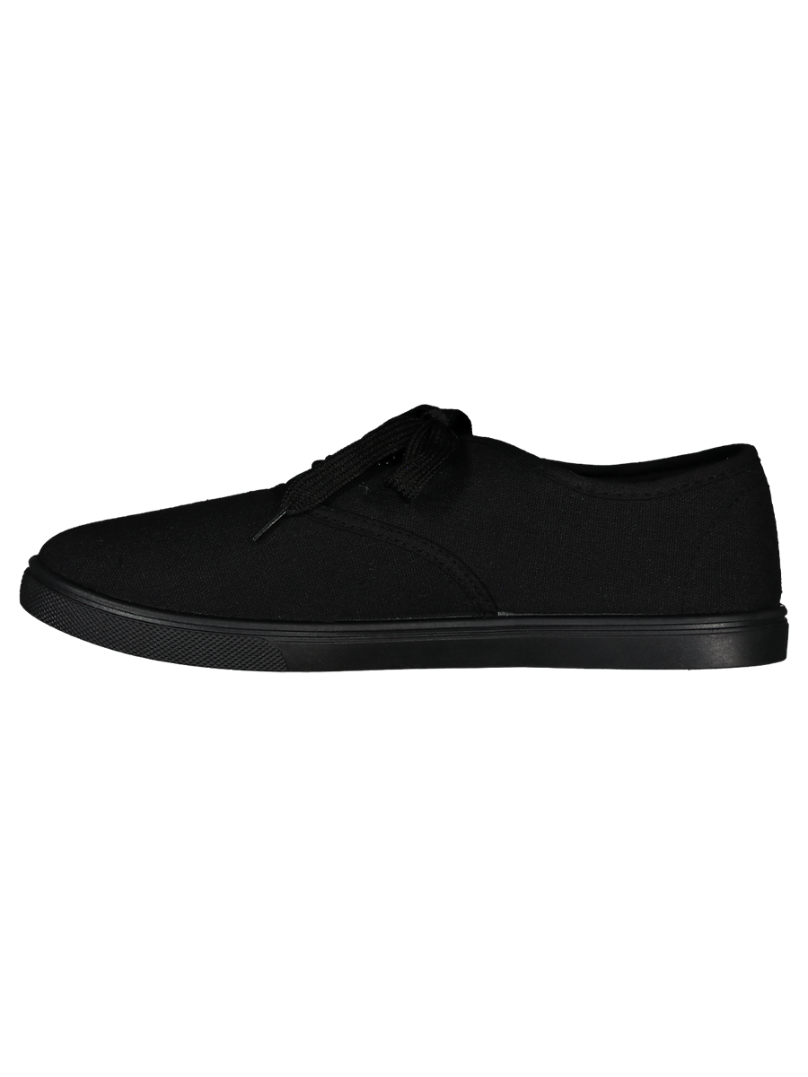 Black Canvas Sneakers