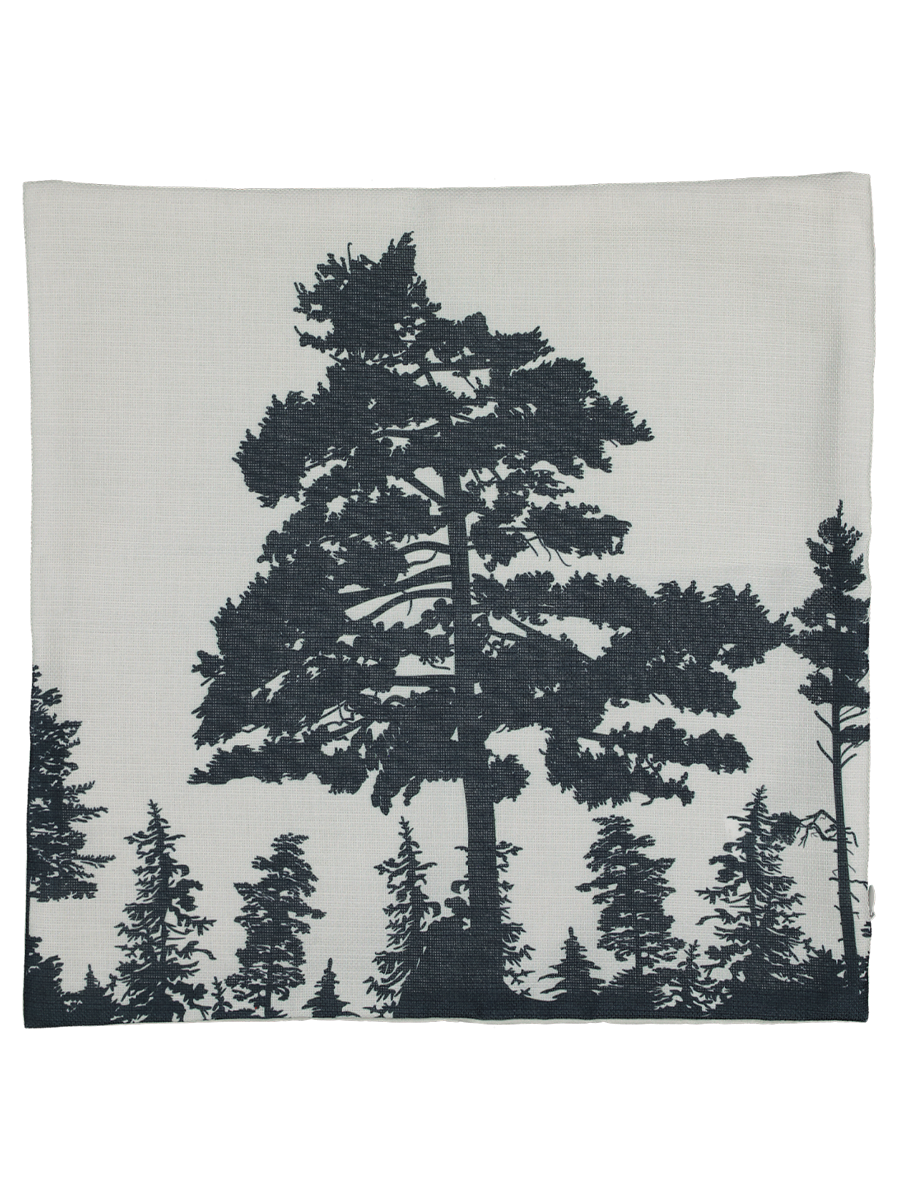 Grey Forest Digital Print Scatter Cover