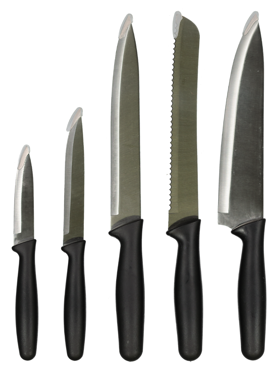 5 Piece Kitchen Knife Set