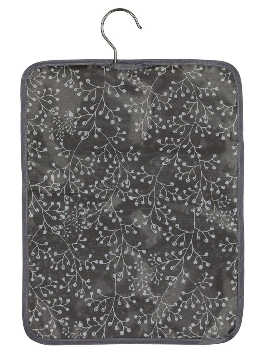 Charcoal Blossom Peg Holder