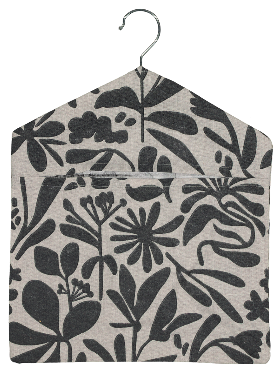 Monochrome Charcoal Peg Holder