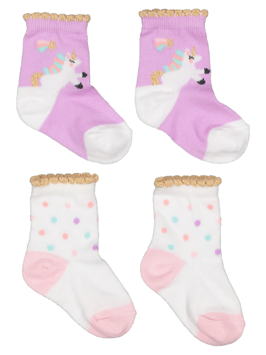 2 Pack Socks Baby Girls