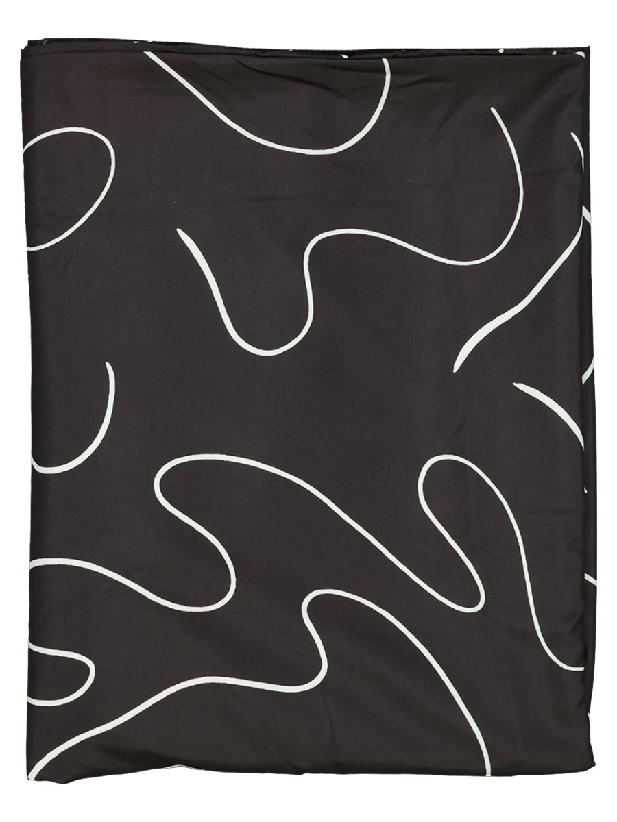 Sb Abstract Doodle Tonal Mf Print Duvet Cover 6M