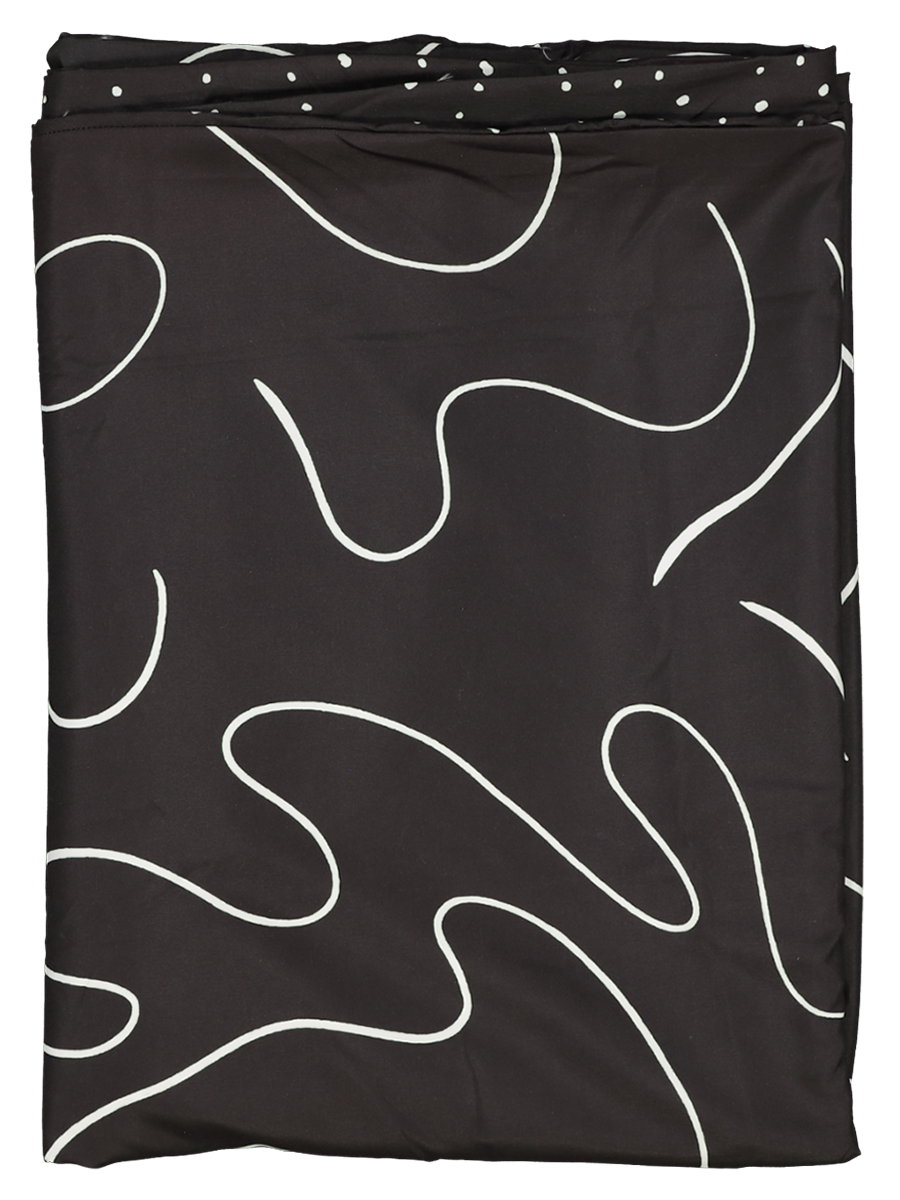 Qb Abstract Dooble Tonal Mf Print Duvet Cover 6M