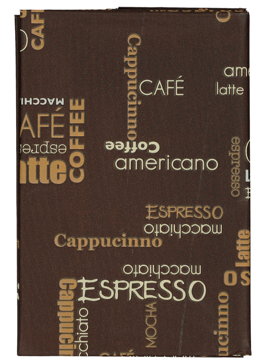 Coffee Light Weight Tablecloth