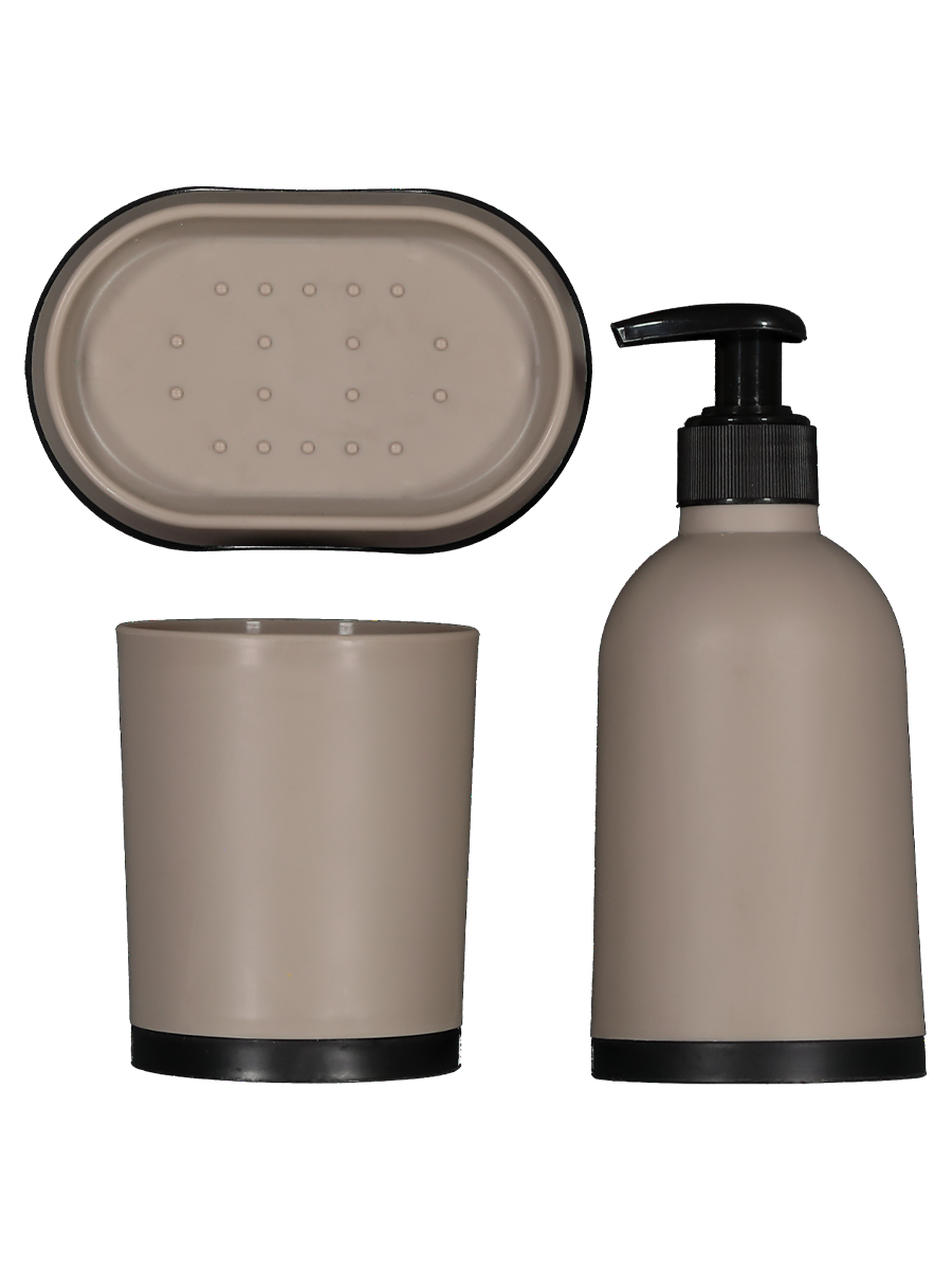 Soap Holder And Dispenser Set