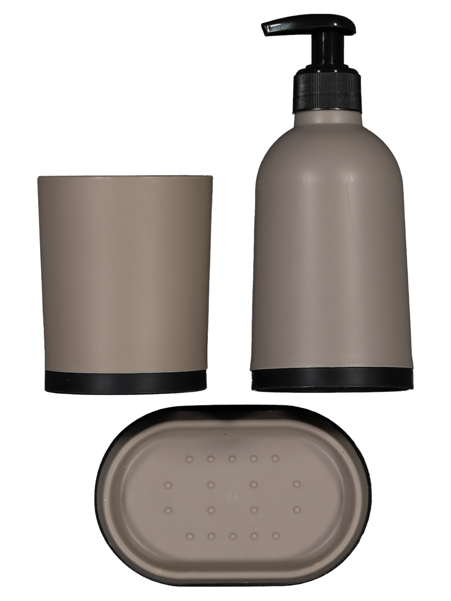 Soap Holder And Dispenser Set